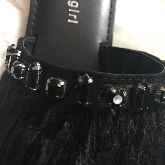 FEATHER SLIDE SANDALS - Picture 4 of 5